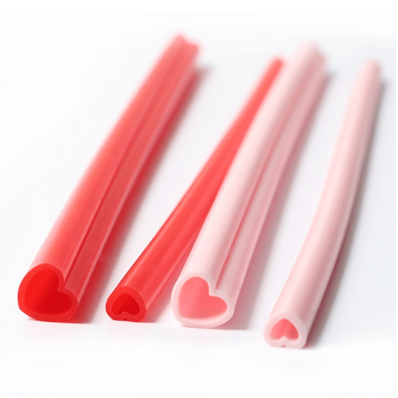 13pcs/set Modern Pink Straw, Brush For Home Party Supply