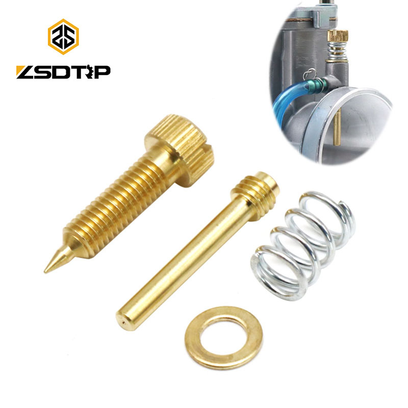 Metal Motorcycle Carburetor Air Adjusting Screw Idle Mixture - Temu