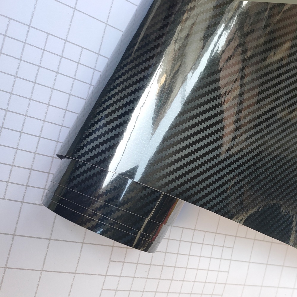 6D Carbon Fiber Auto Folie Vinyl Car Wrap Film Bubble Free For Car Sticker  Laptop Skin Phone Cover Motorcycle Vehicle Decal