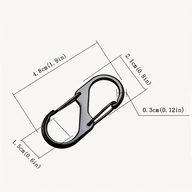 Carabiners Acampar Al Aire Libre Multi Herramienta Montañismo Hebilla Acero  Pequeño Mosquetón Clips Pesca Escalada Accesorios Dropshipping P230420 De  12,66 €