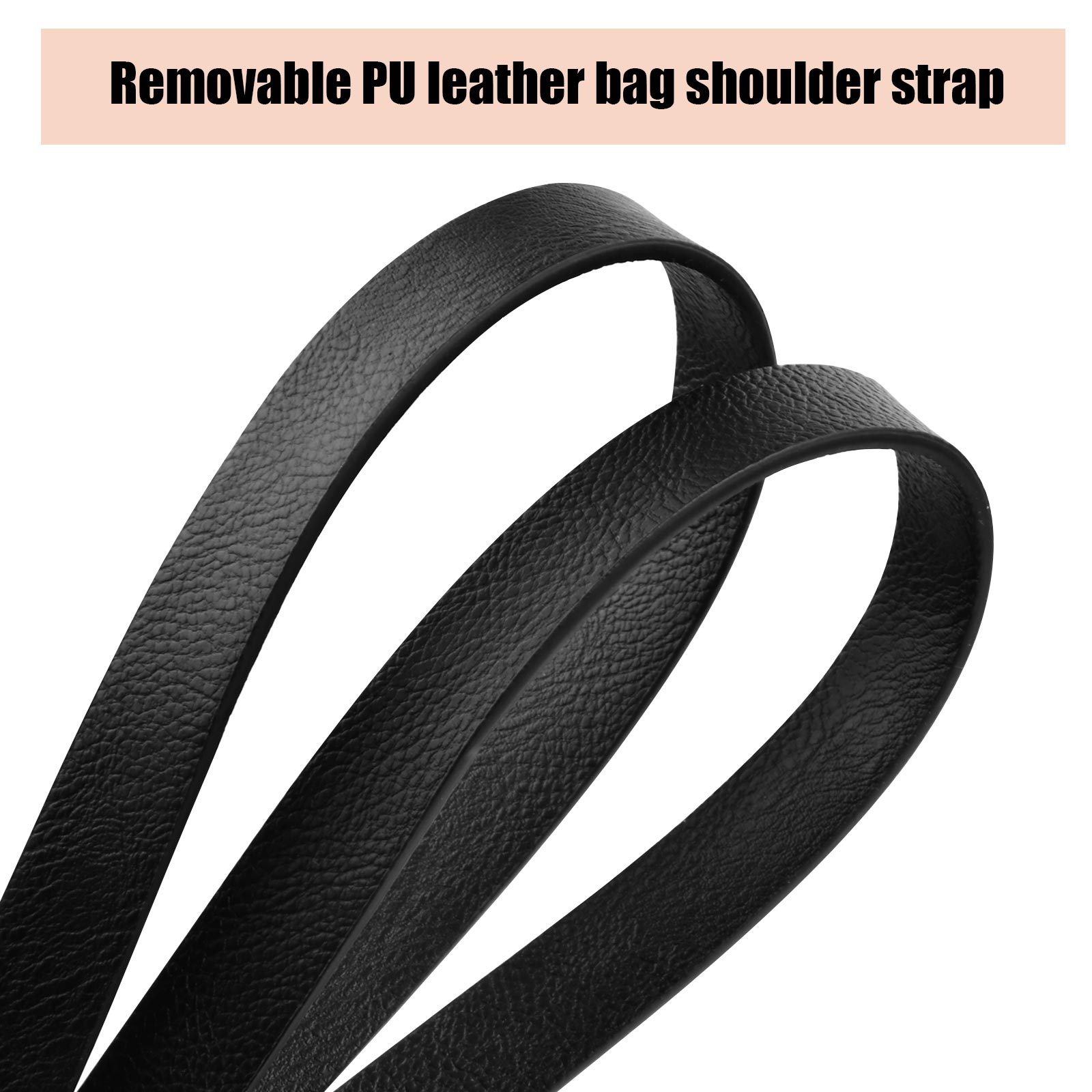 1 Pc 60cm Genuine Leather Bag Handle Purse Handle Replace 