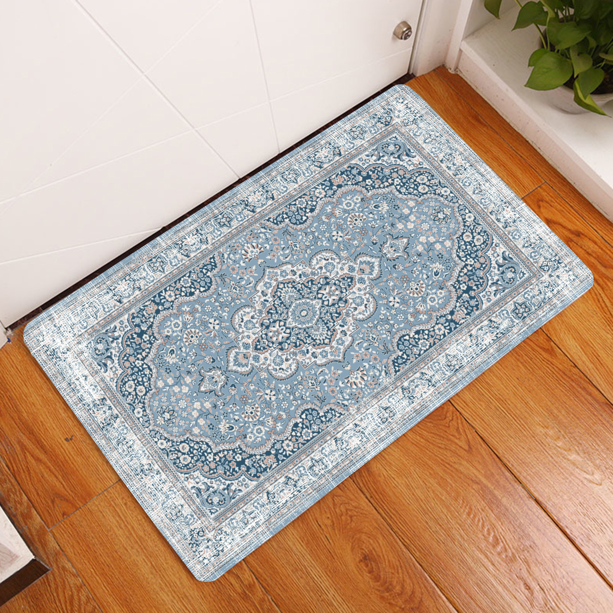 Non Slip Washable Door Mats 50x80cm Washable Indoor Rugs, Indoor