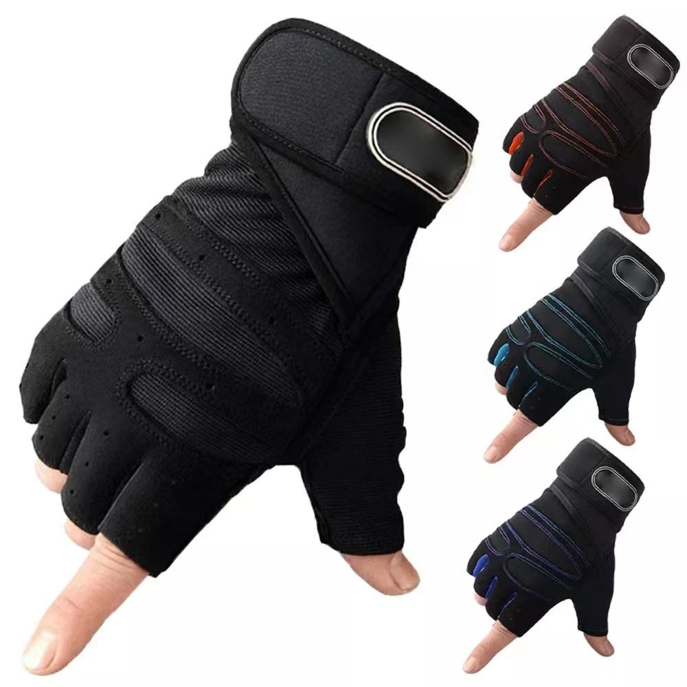 Half Finger Gym Fitness Gloves Cycling Sport Gloves Men - Temu