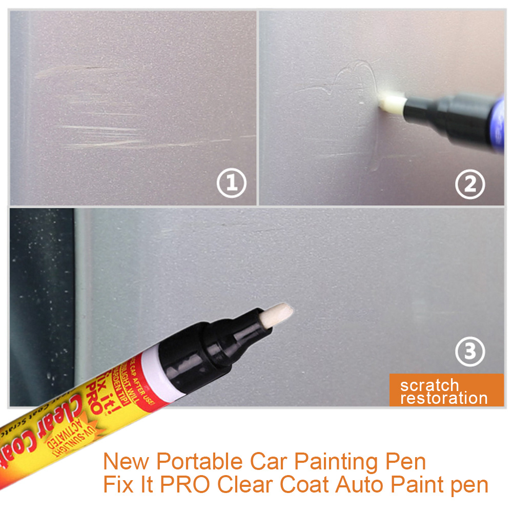 Portable Clear Car Scratch Repair Remover Pen Paint Care - Temu
