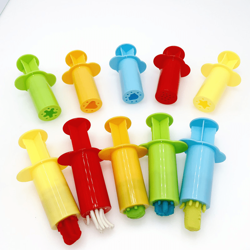 Inxens Playdough Molds and Cutters Play Dough Tools Set with Scissors Set of 19