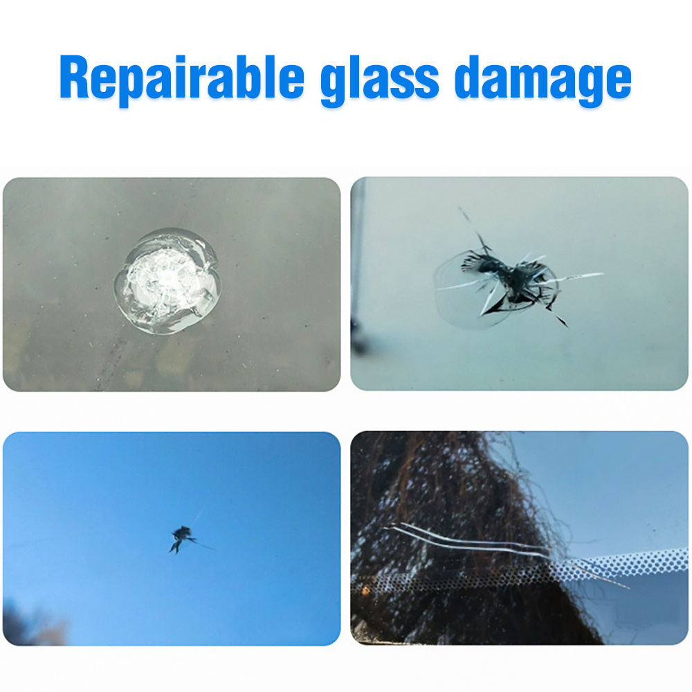 Verbessertes Fensterglas Riss Kratzer Reparaturset