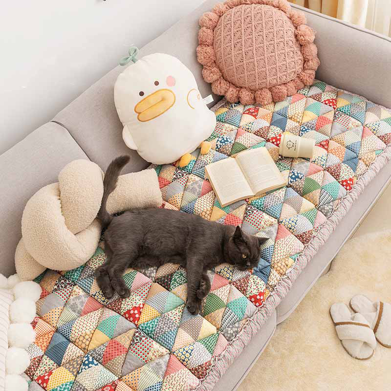 cat mat dog cushion pet sofa cushion   bed non slip thick anti cat scratch machine washable pet supplies Product details 3