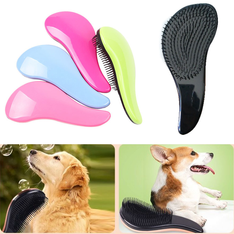 Cepillo Masajeador para Mascotas Accesorios de Baño de Perros y Gatos para  Ducha