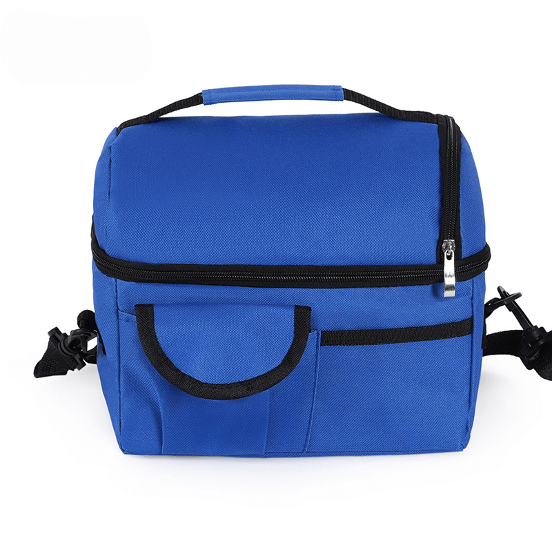 Double-layer Thickened Oxford Cloth Portable Insulation Bag, Ice Pack  Outdoor Picnic Bag, Lunch Bag, Waterproof Bag, Hand Wash, Insulated Lunch  Container Picnic Bag For Teenagers And Workers At School, Classroom,  Canteen, Back