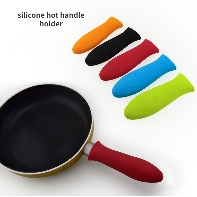 Silicone Hot Skillet Handle Non slip Hot Pot Pan Handle - Temu