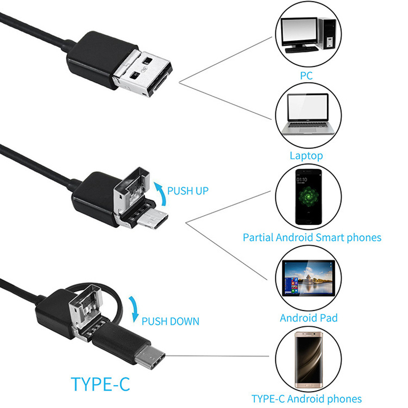 5.5mm Endoscope for Car Inspection and Repair
