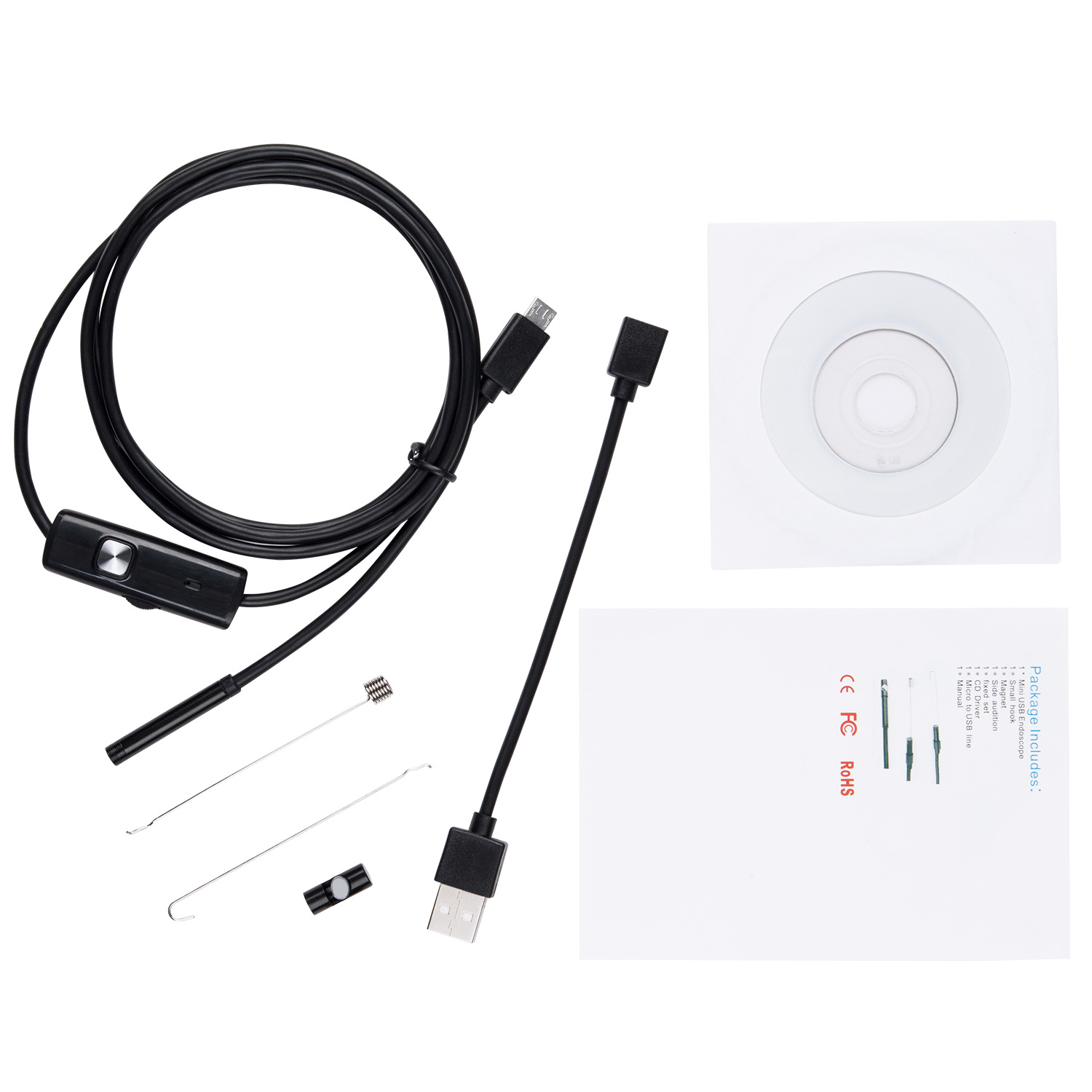 5.5mm Endoscope for Car Inspection and Repair
