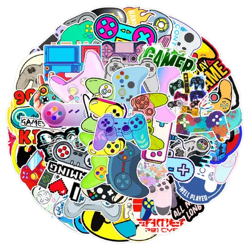 50pcs Video Game Stickers for Boys Kids Gamer Stickers for Water Bottles  Boys Game Vinyl Stickers for Boys Gaming Stickers Pack : : Toys &  Games