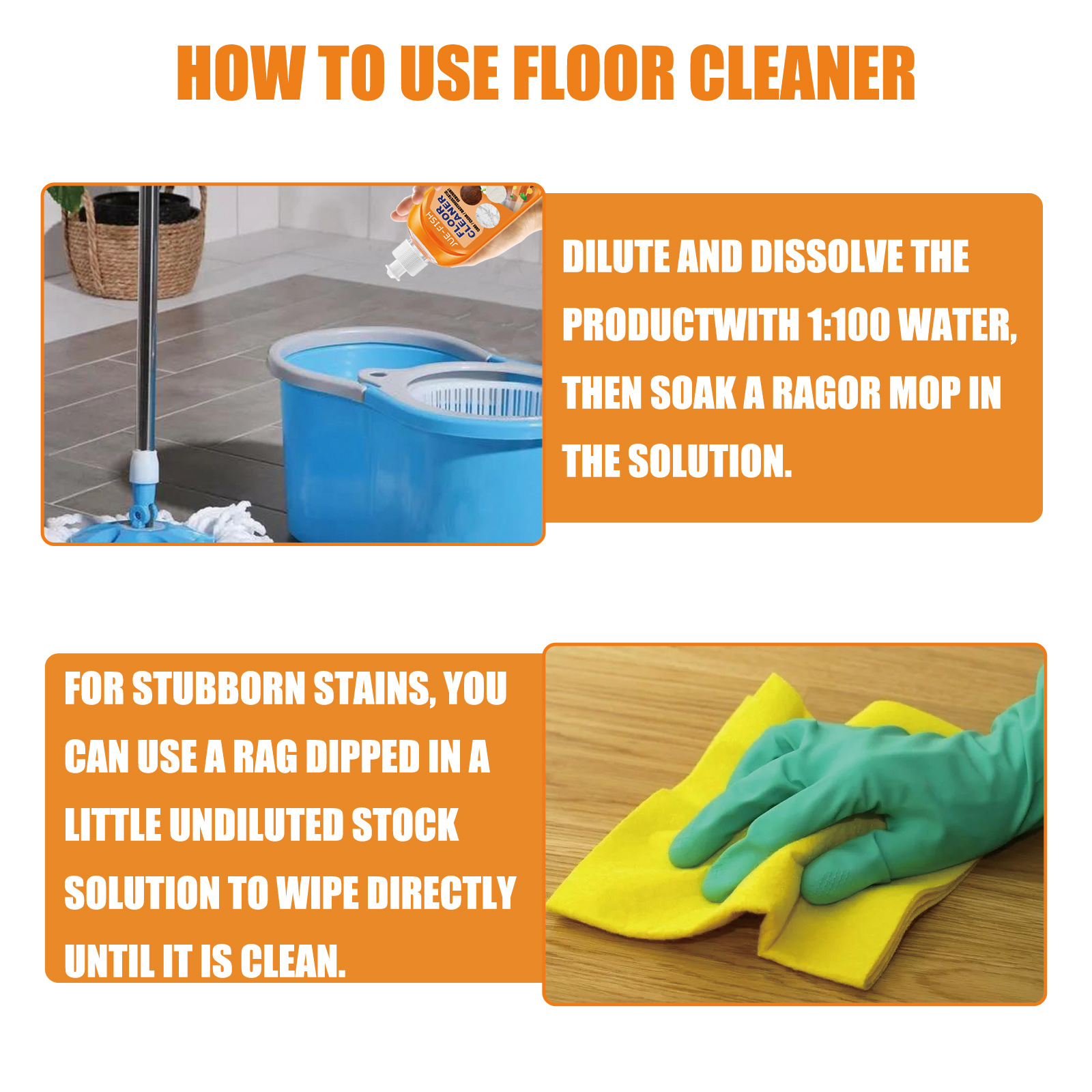 Floor Cleaner Strong Decontamination And Descaling - Temu