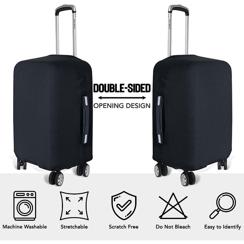 Designer Case Cover Elastic Travel Accessories 18 to 30 inch Suitcase –  Travell Well