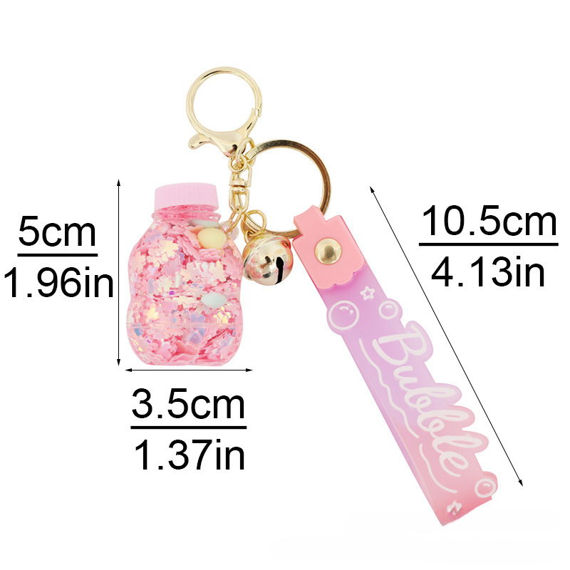 Y2k Mini Prime Bottle Keychain Bracelet Wristlet Cool Candy - Temu