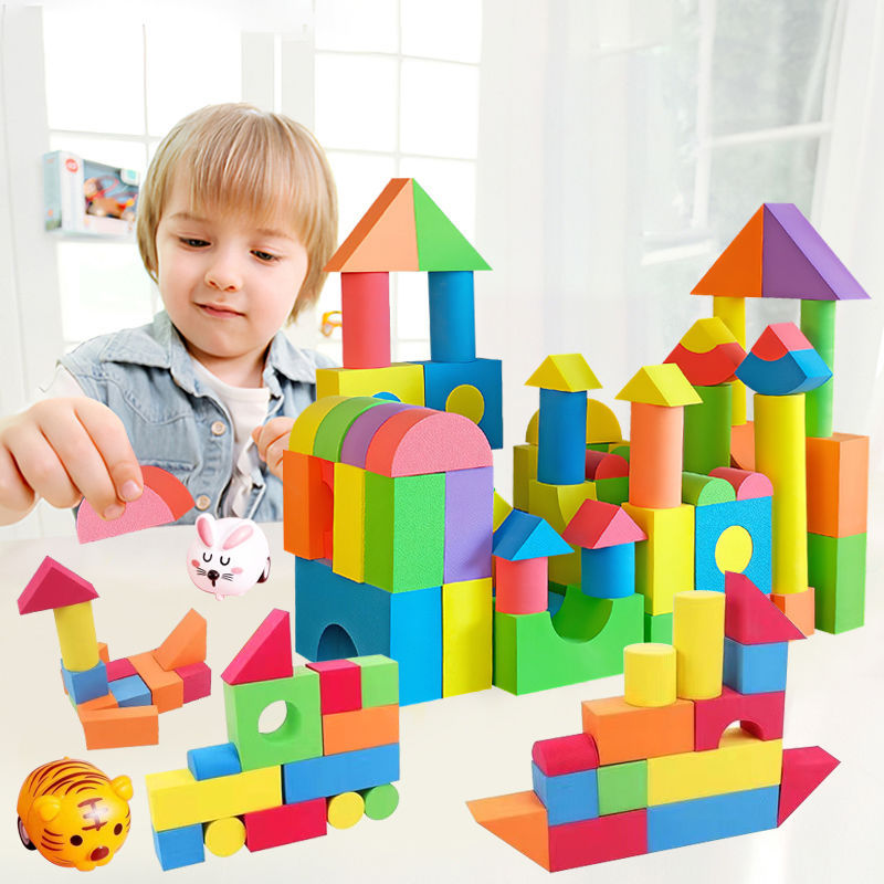 1PCS DIY Large EVA Brick Foam Building Blocks For Kids Children