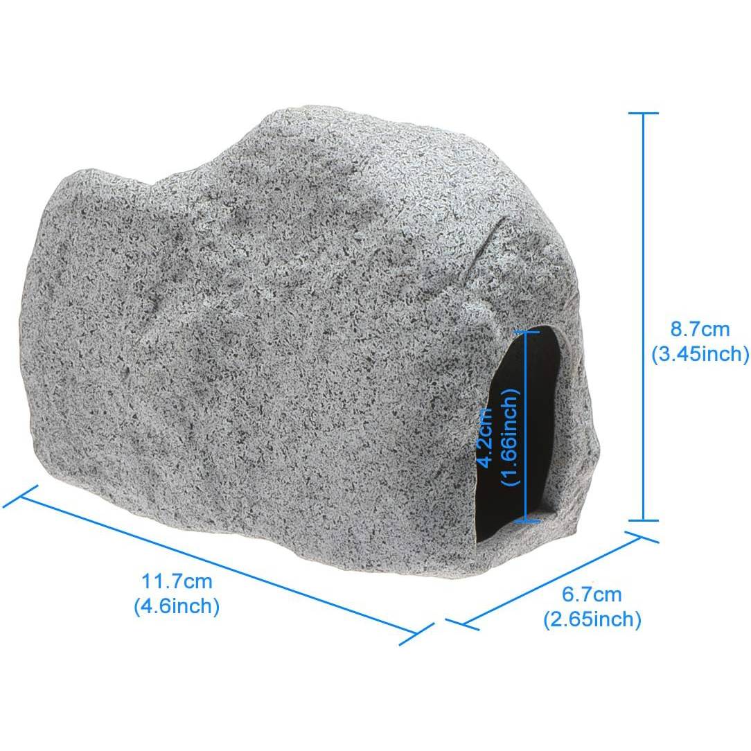 MUNLIT Stackable Aquarium Decoration Rock Caves, Fish Tank