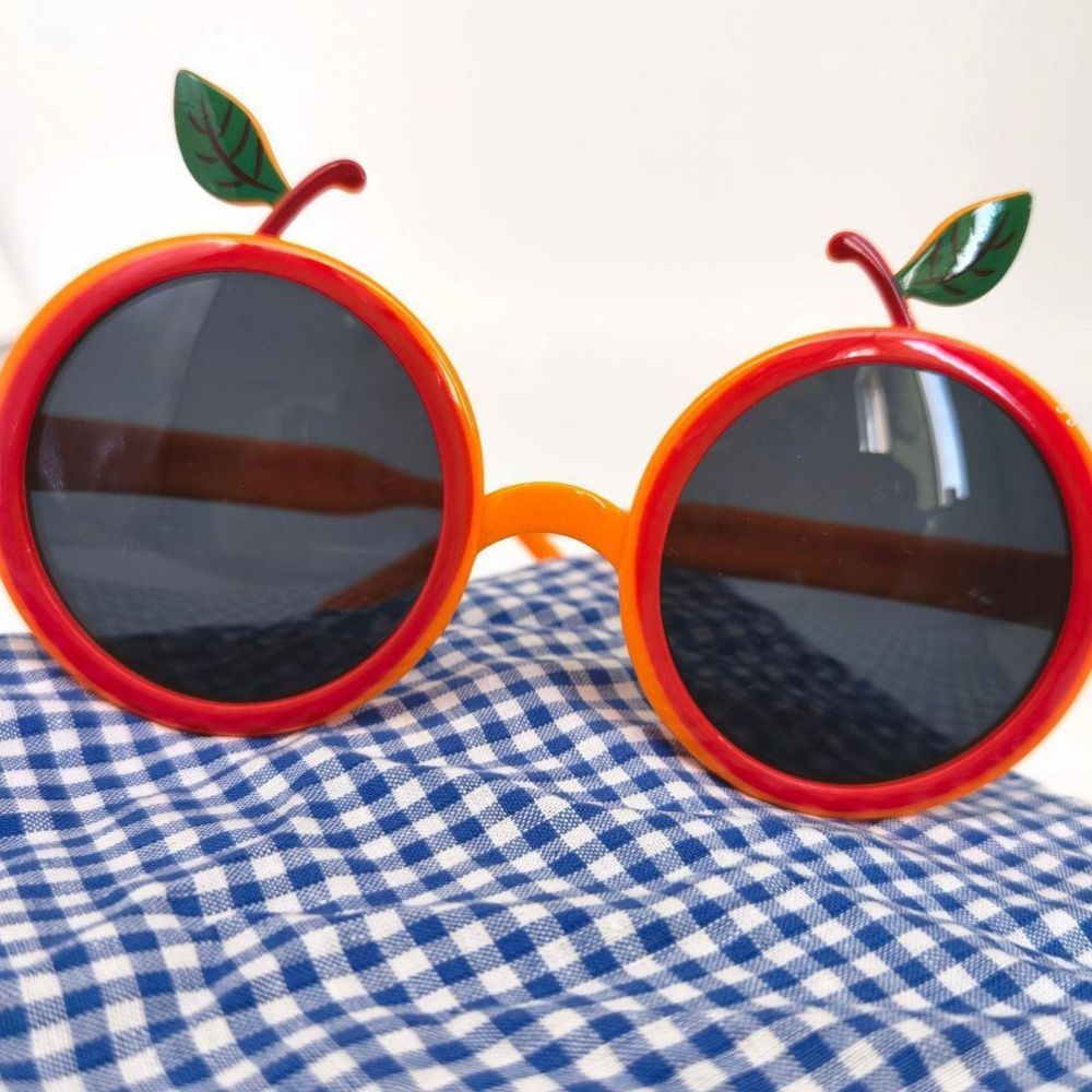 Gafas Negras Con Frutas - FiestasMix