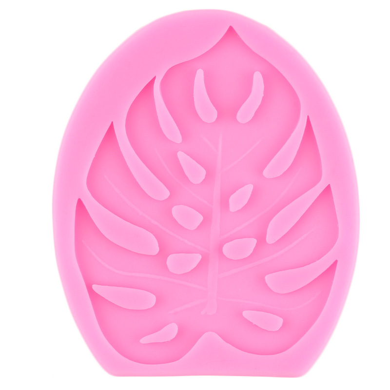 Tropical Leaf Silicone Mold Turtle Leaves Fondant Molds - Temu