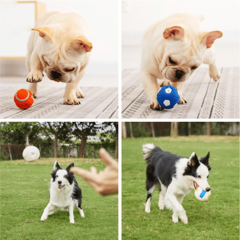 6pcs Dog Toys Natural Latex Rubber Balls Soft Bouncy Durable for Small  Medium Large Dogs Interactive Chew Fetch Play Dog Toy For Medium, Large and Small  Dogs, Durable Dog Toys