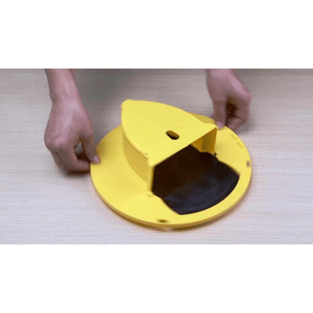 5 Gallon Bucket Lid Mouse Rat Trap 4 Pack- Automatic Reset Flip and Slide  Mouse