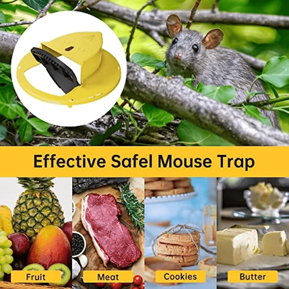 Mouse Catcher Home Automatic Cylinder Rat Catch Machine Non-electric ABS  Plastic Pest Control Machine 