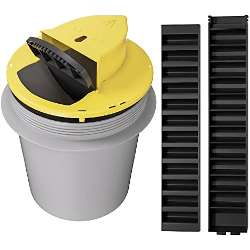 Mouse Trap Bucket, Mouse Traps Indoor for Home, Bucket Mouse Trap, Humane  or Lethal Rat Trap, Flip and Slide Bucket Lid Mouse Trap, Multi Catch, Auto  Reset, 5 Gallon Bucket Compatible 