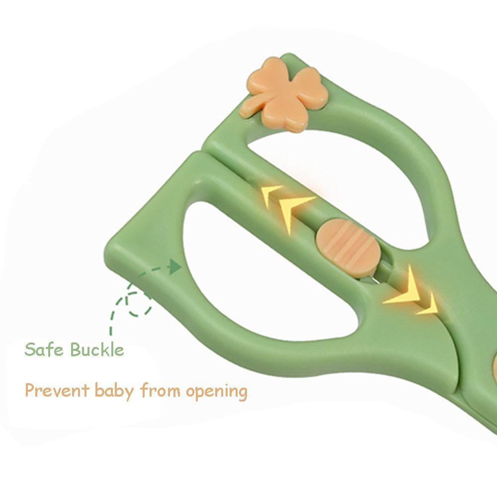  Ceramic Baby Food Scissors, Children Safety Food