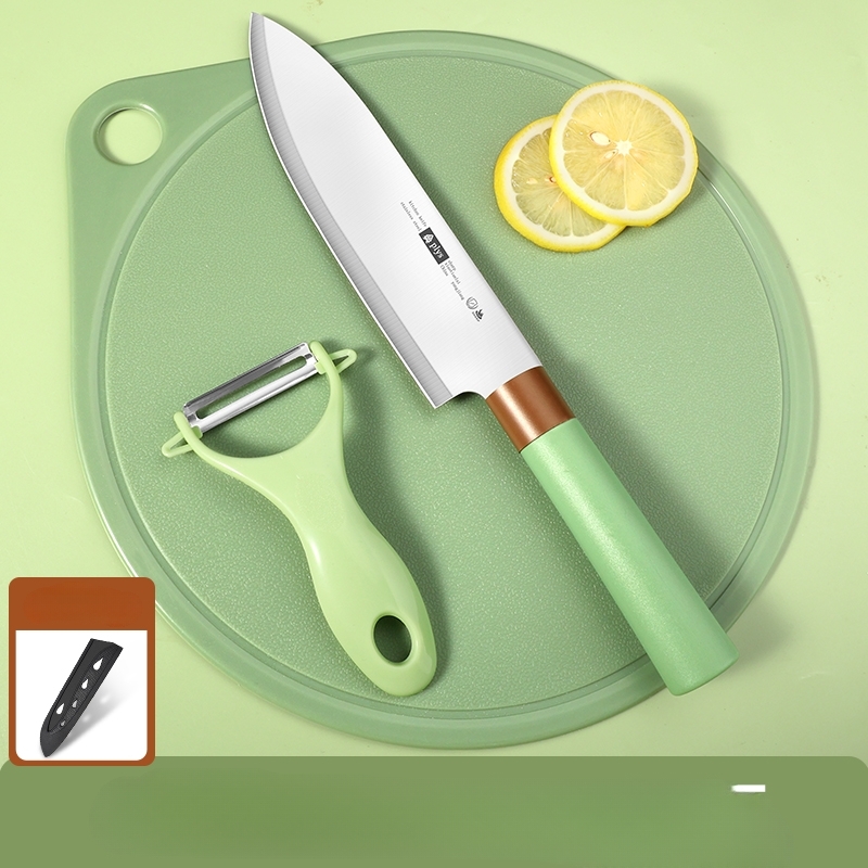 Stainless Steel Pocket Knife Set With Melon Planer Fruit Knife