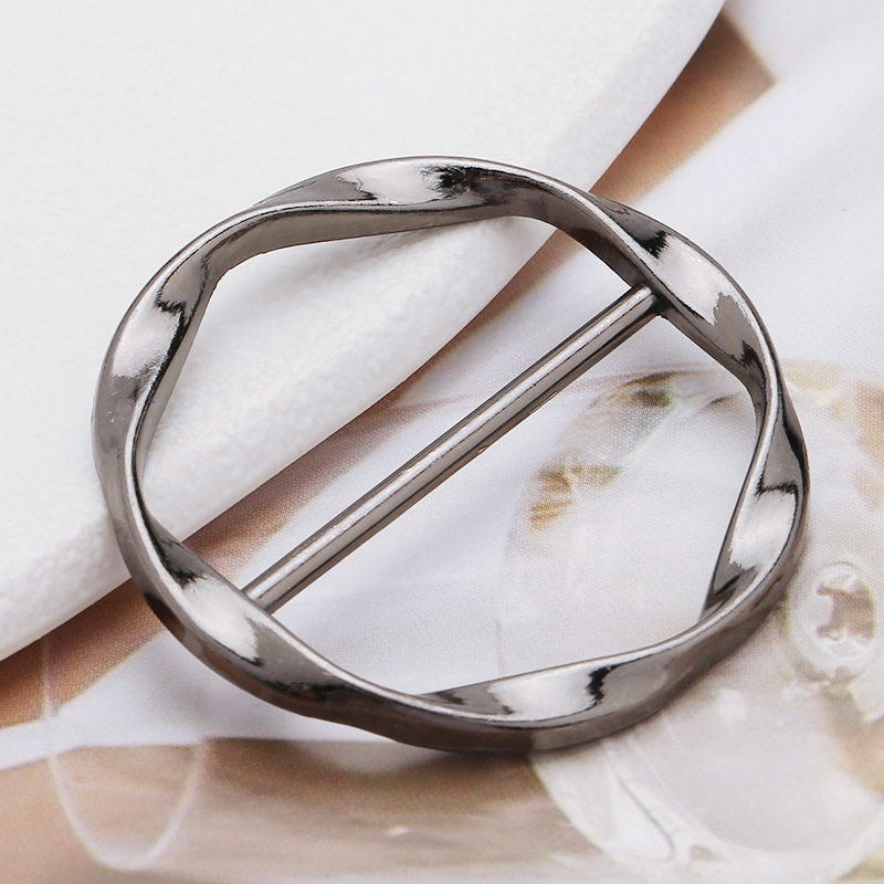 Scarf Ring Clip T shirt Tie Clips For Fashion Metal - Temu