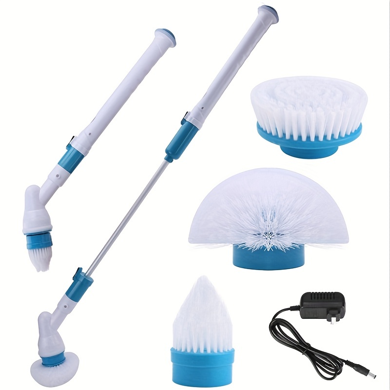 Multi-functional Electric Cleaning Brush With Replaceable Heads - Ideal For  Kitchen, Bathroom, And Floors - Wireless Charging - Temu United Arab  Emirates