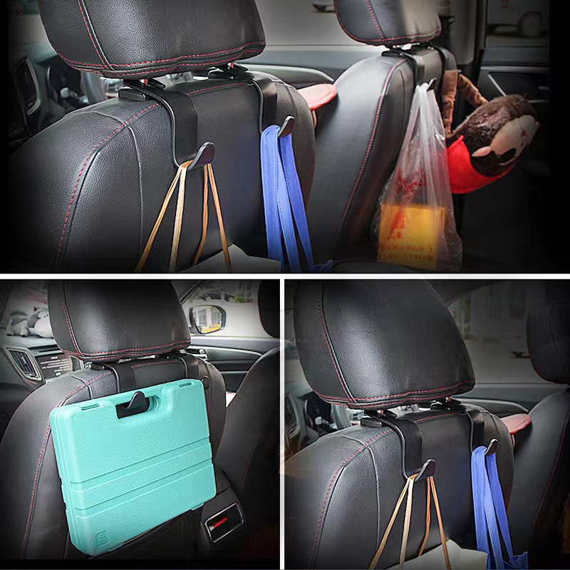 Car Seat Headrest Hook Auto Rear Organizer Hanger Storage For