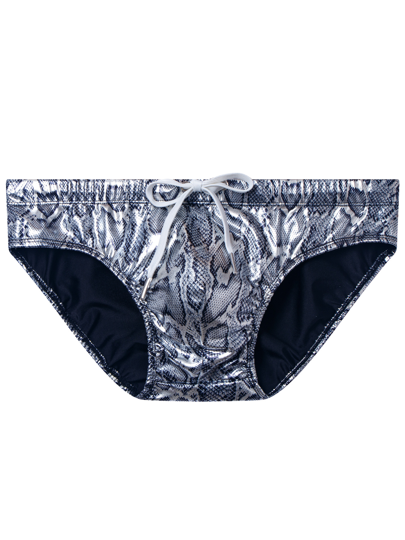 Men's Swim Briefs Chain Design Thong Swimsuit Shorts Pants - Temu