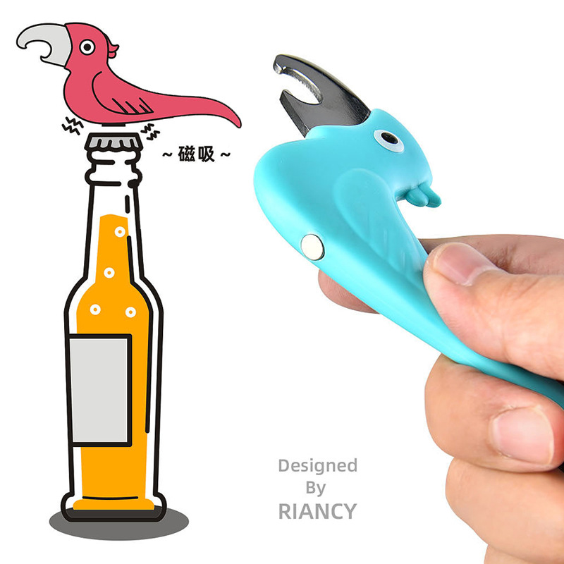 Creative Multifunctional Bottle Opener: Beer Bottle Opener, Wine Opener,  Fridge Magnet, Cute Can Opener, Screw Opener - Temu