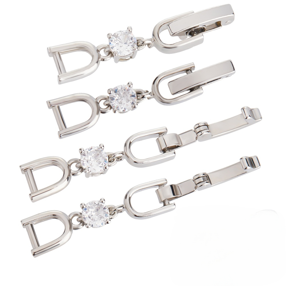 24 Pieces Bracelet Extender Clasp Fold Over Clasp Earring Backs, Gold  Silver Bracelets Clasp Fold Necklace Extenders Fold Over Extender Earring