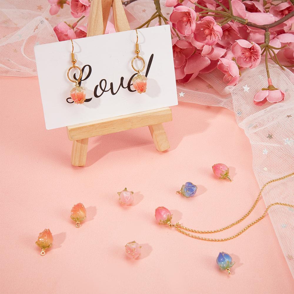 1bag Colorful Natural Dried Flowers Diy Jewelry Accessories - Temu