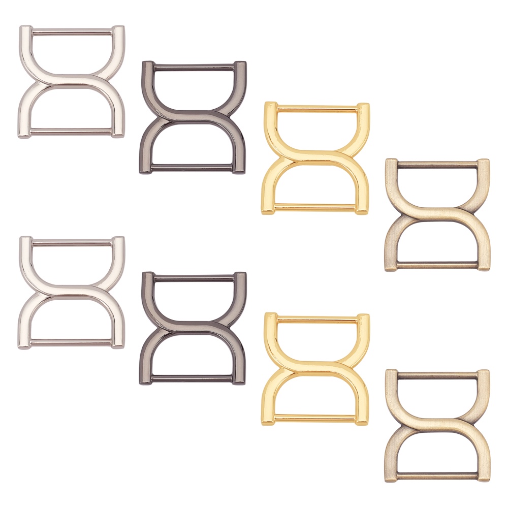 10 Stück Metall D-Form Ring, Gurt Rucksack Gürtelschnalle,  Taschenverschluss Lederhandwerk Kleidung Handtasche Riemenring - Temu  Germany