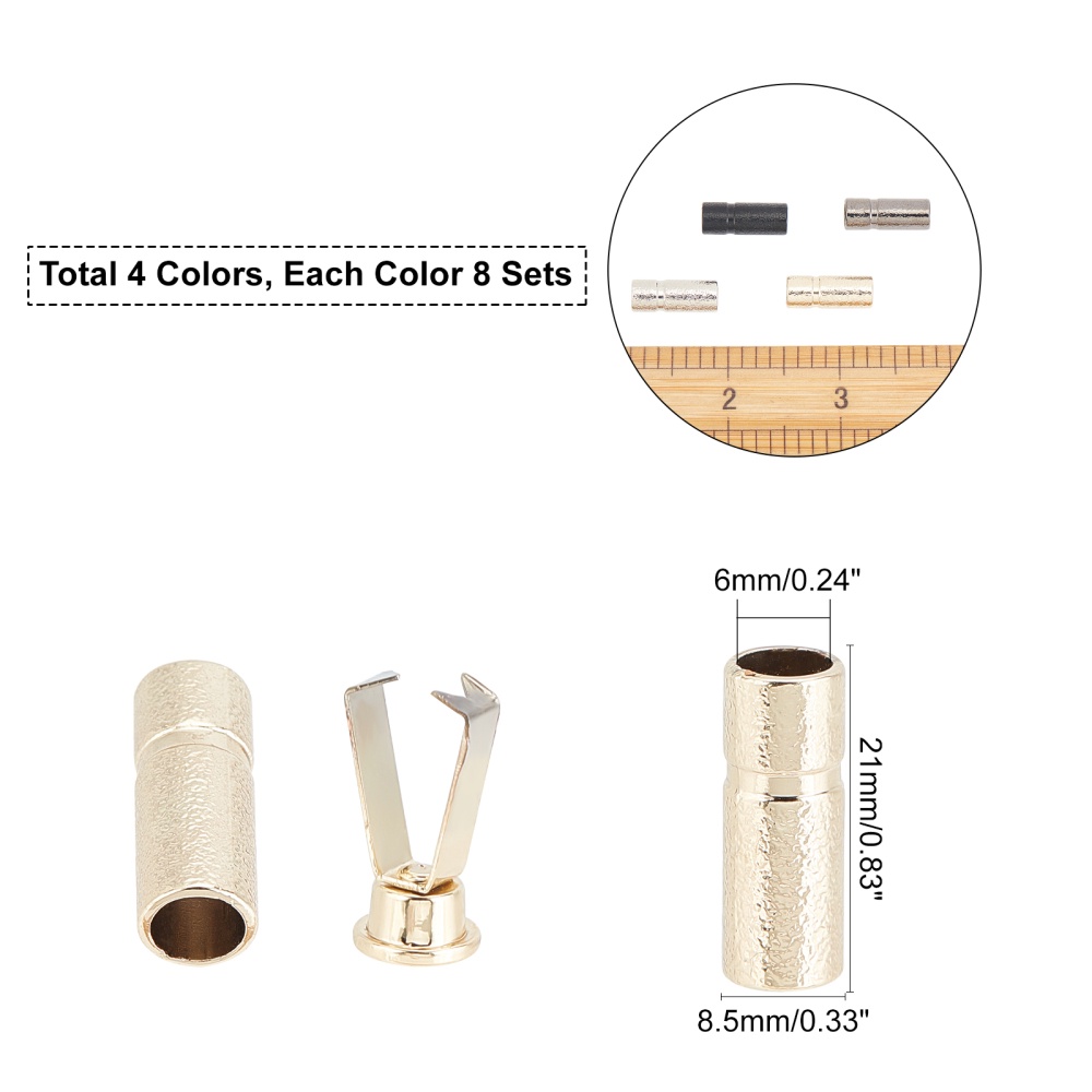shoe lace end cap In A Multitude Of Lengths And Colors 