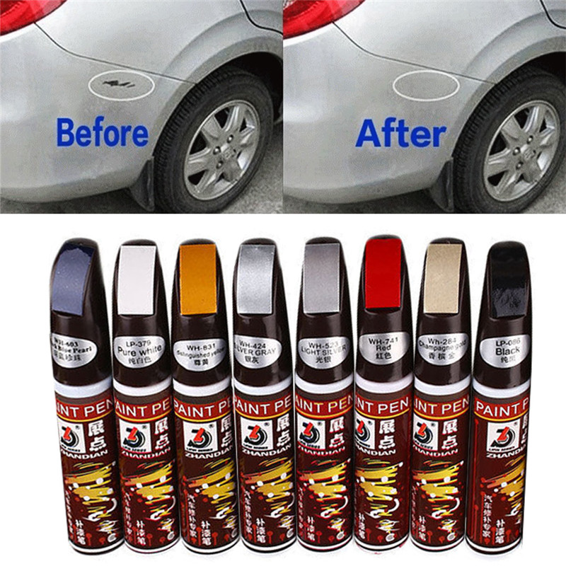 Pluma de reparación de arañazos de pintura de coche, rotulador de pintura  de borde de rueda de coche Tmvgtek Accesorios para autos y motos
