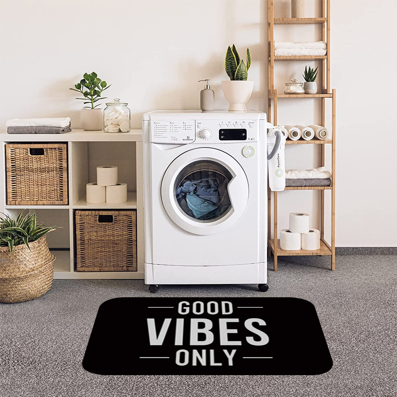 Good Vibes Only Doormat Front Door Rug Indoor Entrance Floor Mat