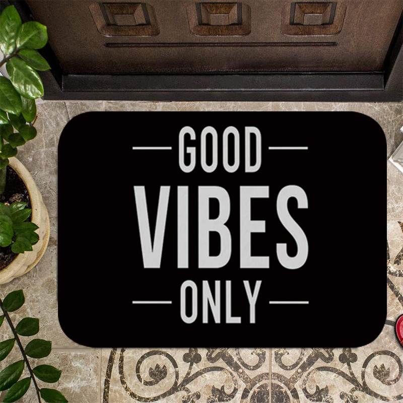 Good Vibes Only Doormat Front Door Rug Indoor Entrance Floor Mat Inside  Door Mat in 2023