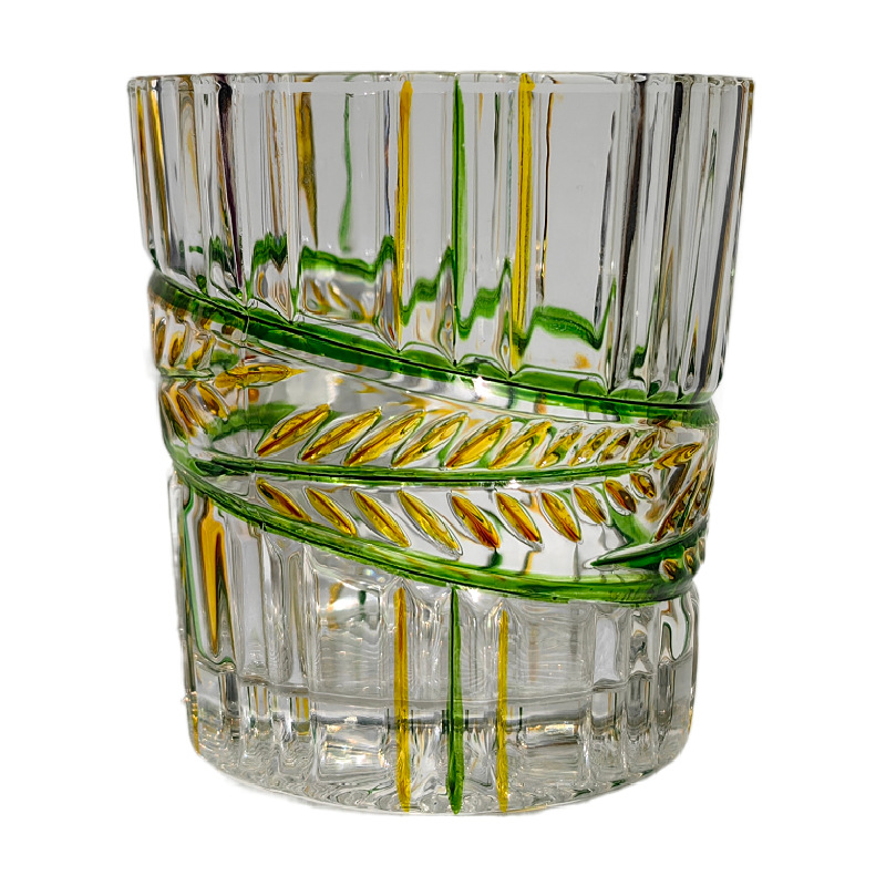 Whiskey Crystal Cup Colorful, Glass Cup Bar Crystal Water