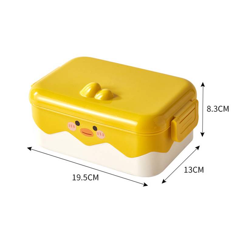 Portable Grided Stainless Steel Lunch Box With Cover Cute - Temu