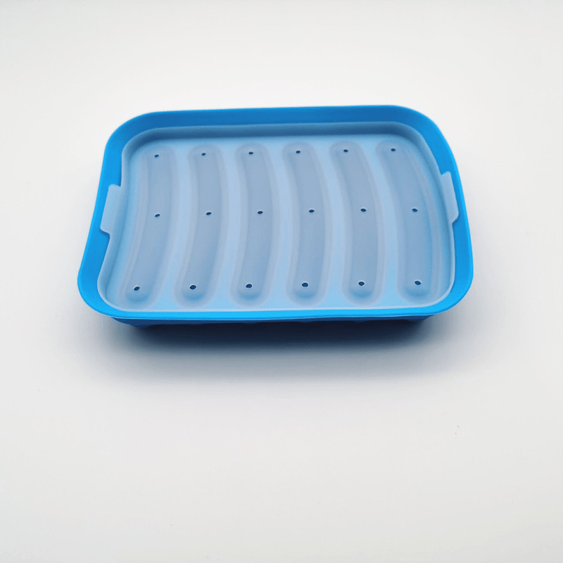 Ice Cube Tray, Ice Cube Molds With Lid12.8*13.8cm, Premium Silicon