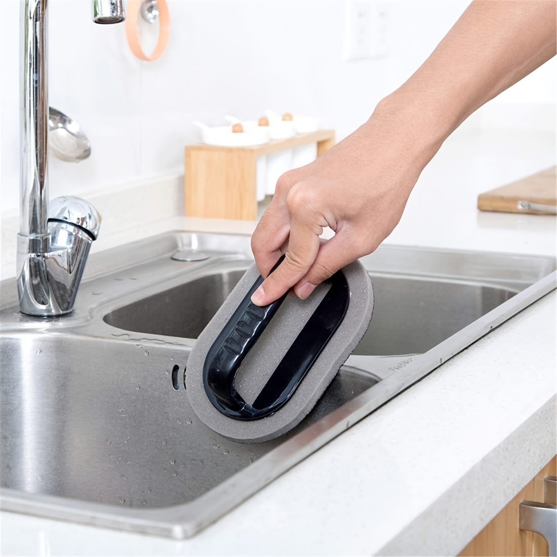 Kitchen Dish Cleaning Brushes Automatic Soap Liquid Adding Pot Brush Strong  Decontamination Brushes for Kitchen Accessories - AliExpress