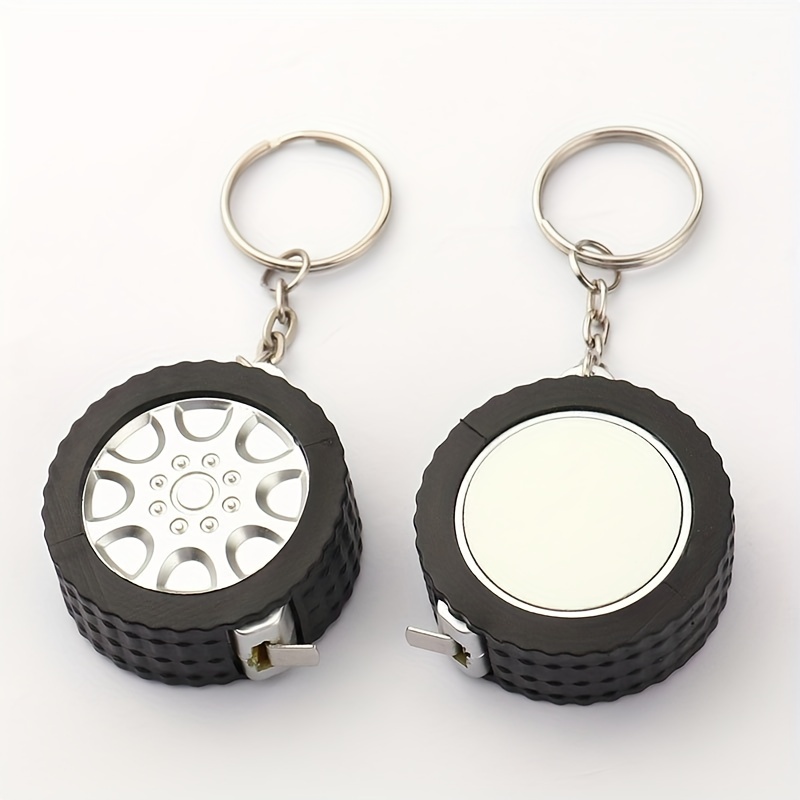 Keychain Tape Measure Small Metric And Inches Measuring - Temu