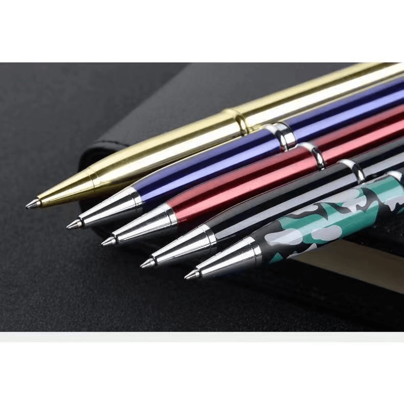 Metal Stainless Steel Pen Portable Ball Pen Creative Gift - Temu