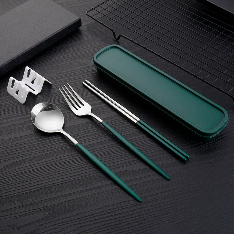 Stainless Steel Cutlery Set Portuguese Fork Spoon Chopsticks - Temu