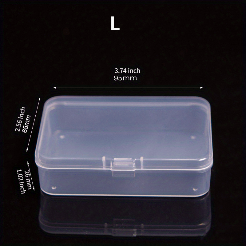 Transparent Storage Box Scrapbook Sticker Storage Container - Temu